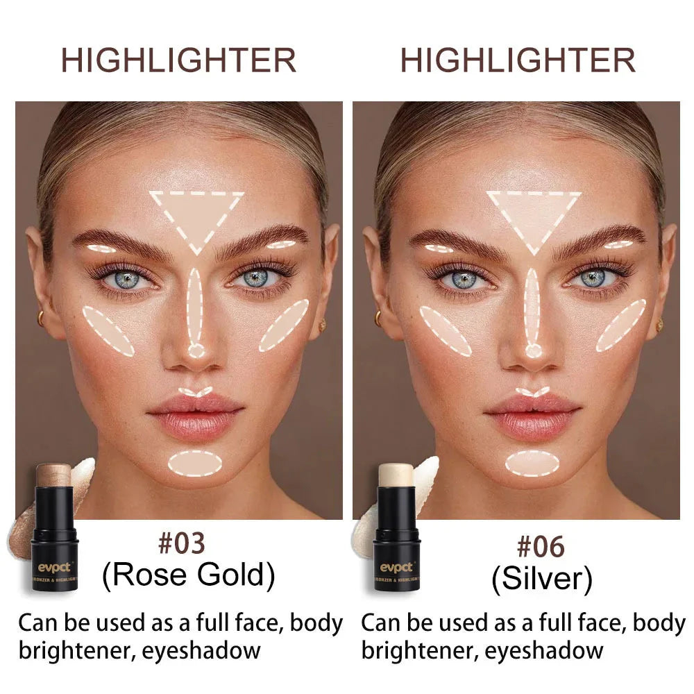 Multi-Use Highlighting & Bronzer Stick